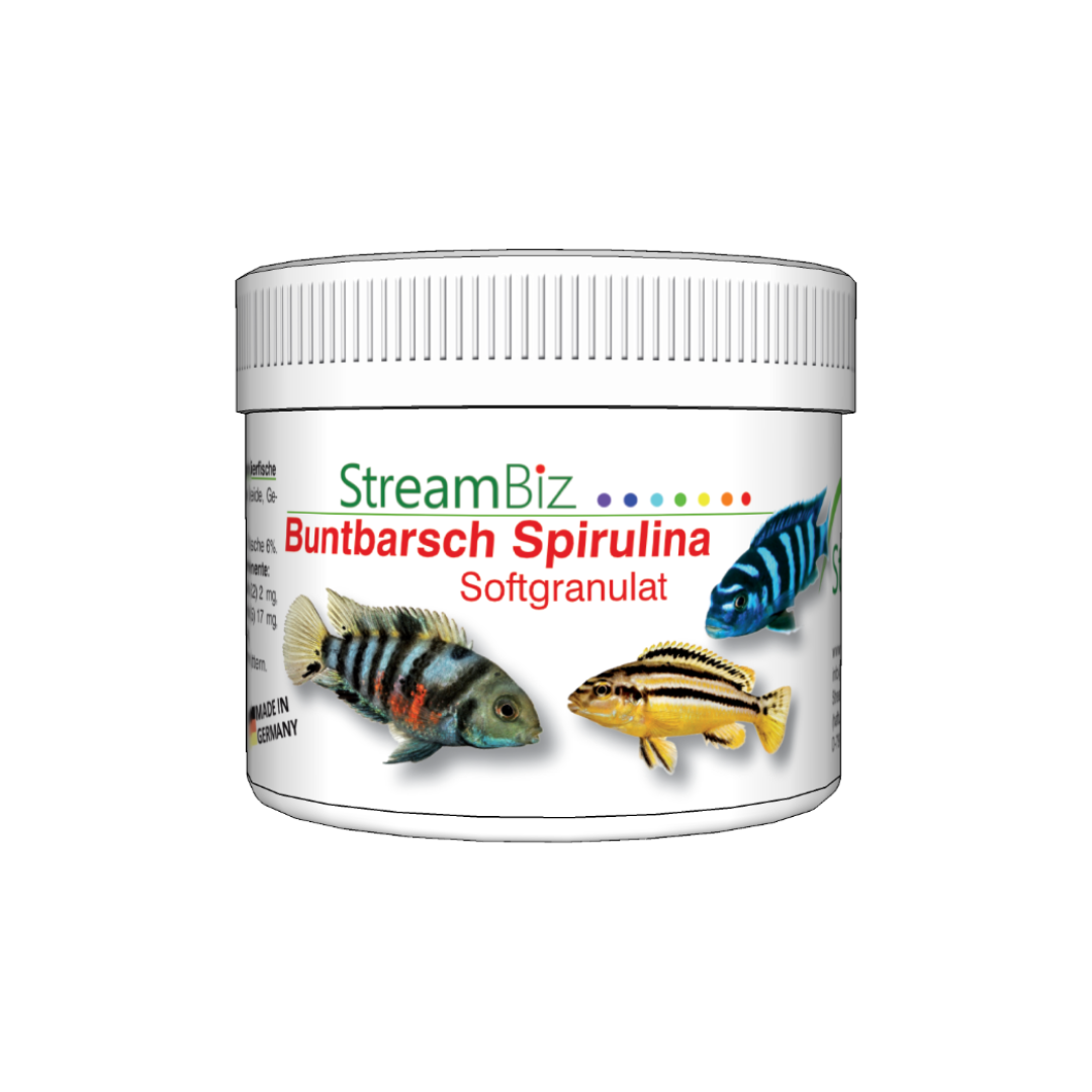 Buntbarsch Spirulina Granulat