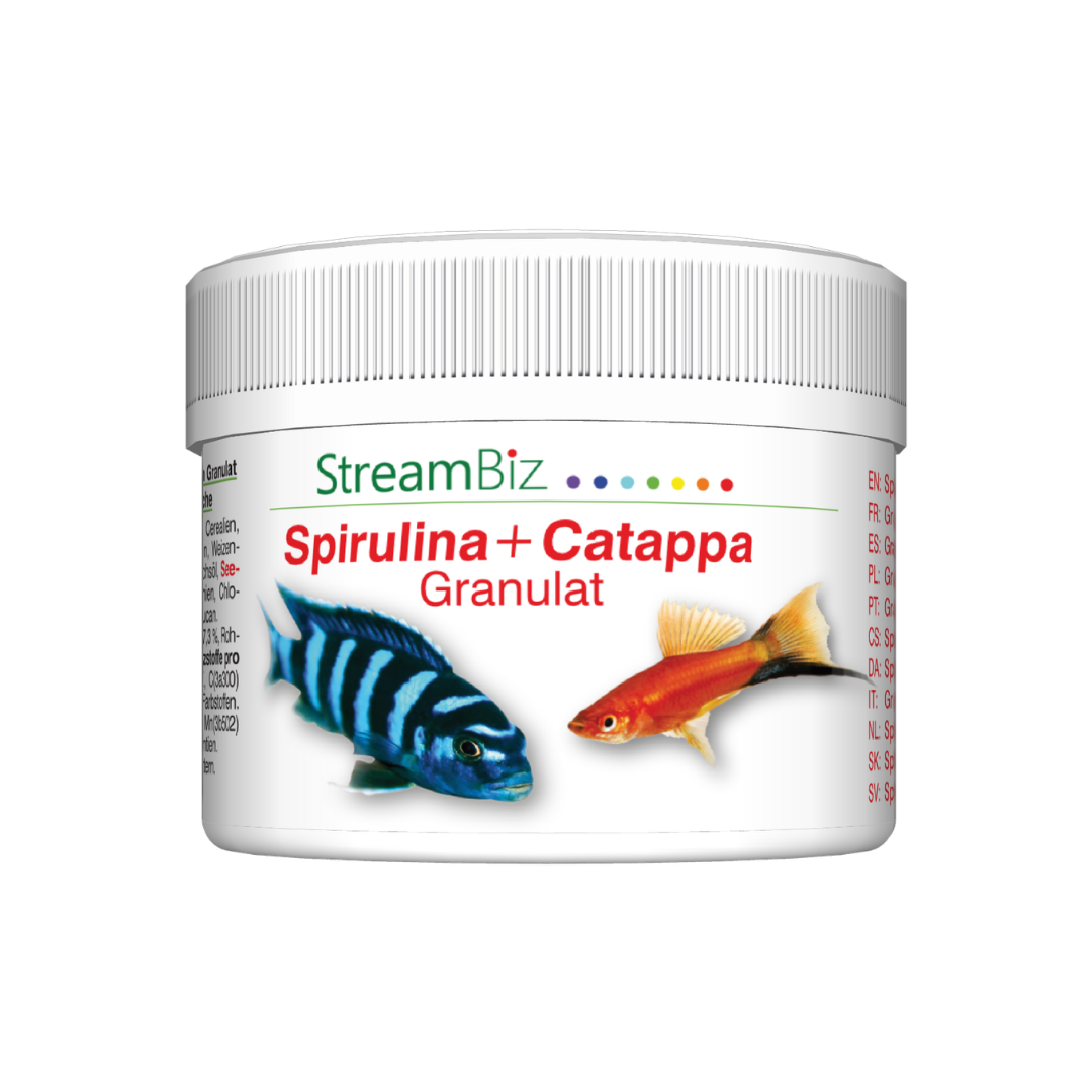 Spirulina + Catappa Granulat