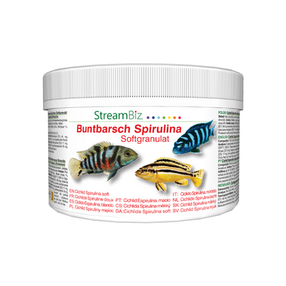 Buntbarsch Spirulina Granulat